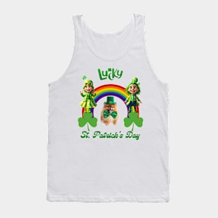 Where Luck Blooms: A Journey Through Irish Heritage Tank Top